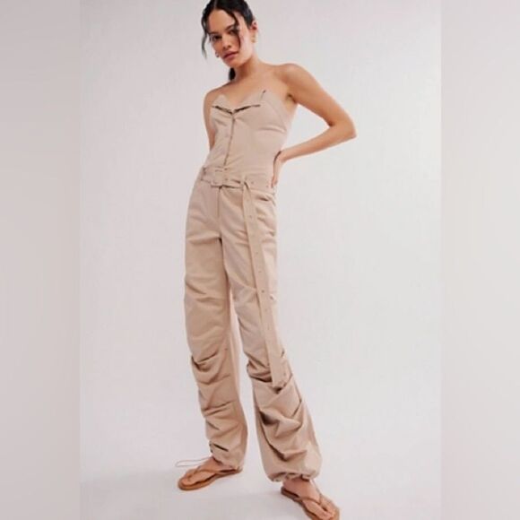 Free People SER.O.YA LONDON JUMPSUIT/ size XL - Picture 6 of 12